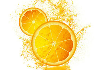 Tapety s ovocím - Orange 5203